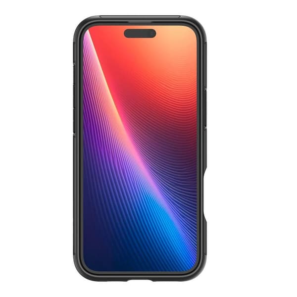 Spigen Slim Armor Mag Fit Backshell til iPhone 16 - Svart