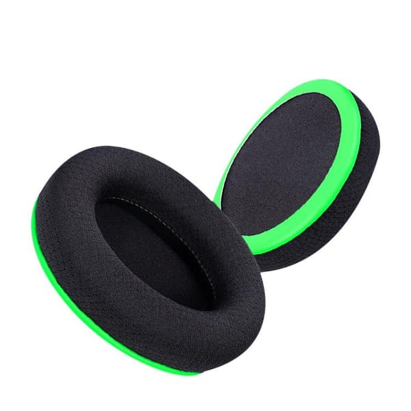 Ørepuder til Razer Kaira - Sort/Grøn
