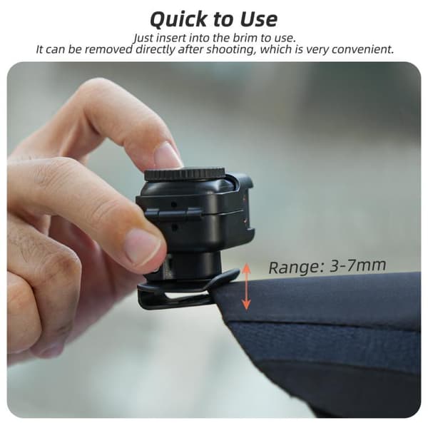 Hætteholder med justerbar rotation til DJI Osmo Nano