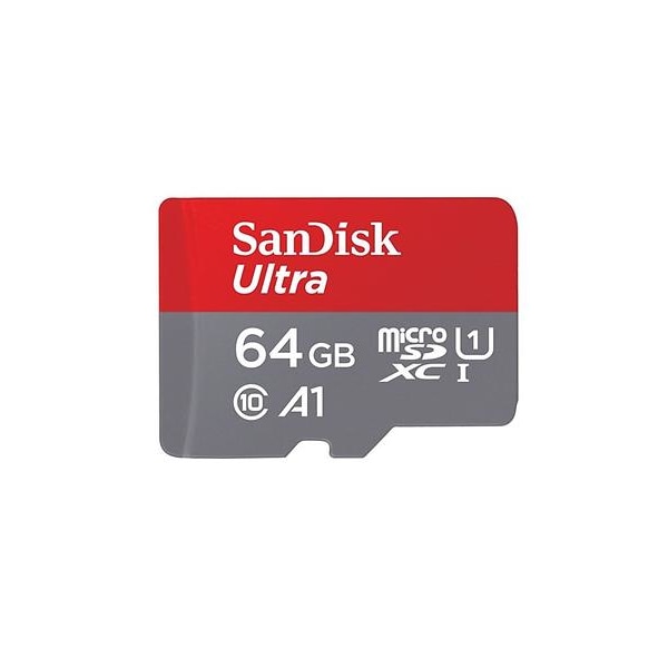 64GB SanDisk Ultra microSDXC Class 10 UHS-I 140MB/s A1