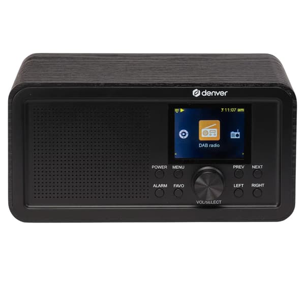 Denver DIR-200 DAB+-radio / internetradio WiFillä, Bluetoothill