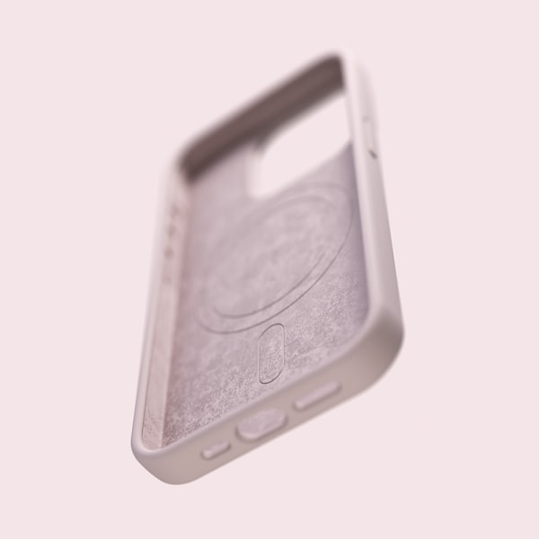 Etteri Silikoni kotelo MagSafe iPhonelle 16 Pro - vaalean vaale