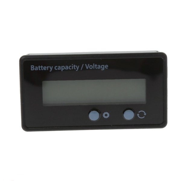 Litiumbatteriets kapacitetstester / Voltmeter