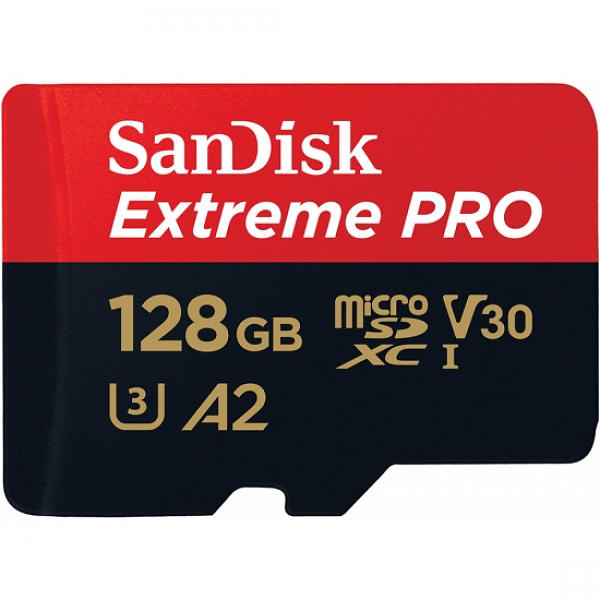 SanDisk Extreme Pro microSDXC Class 10 UHS-I U3 V30 A2 170/90MB