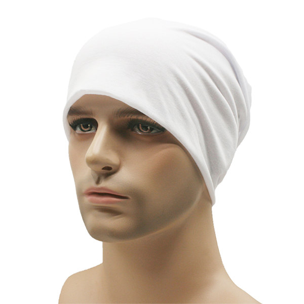 Beanie mössa vit