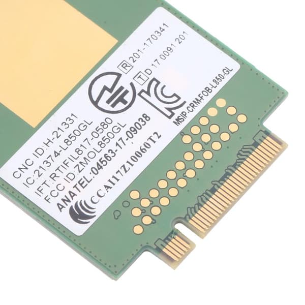 Lenovo ThinkPad L850-GL 4G LTE WWAN-modul / trådløst modul / mo