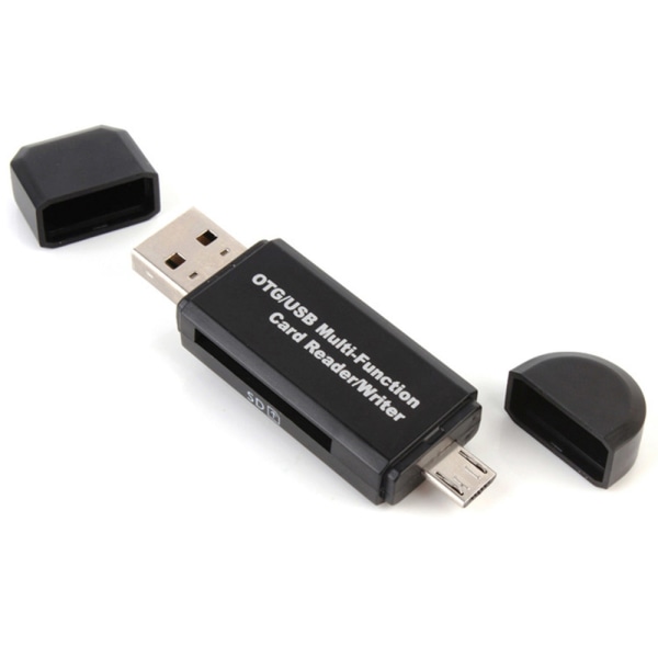 2in1 Muistikortinlukija USB/MicroUSB