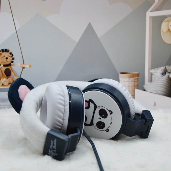 Planet Buddies Panda Furry V2 hovedtelefoner