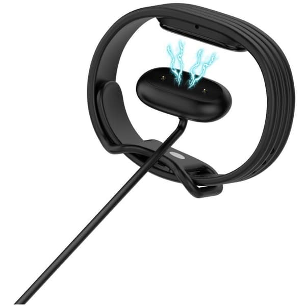 Magneettinen USB-A-latauskaapeli Fitbit Airille – Svart / Kello