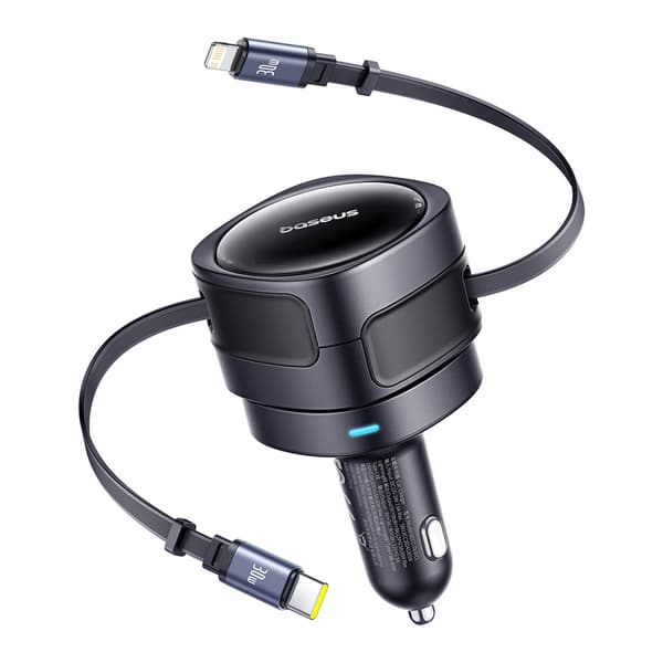 Mobiloplader til bil Baseus Enjoyment Max 60 W / biloplader med