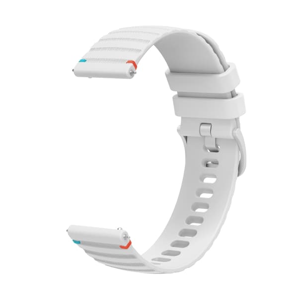 Silikonearmbånd til Samsung Galaxy Gear S3 Classic - Hvid