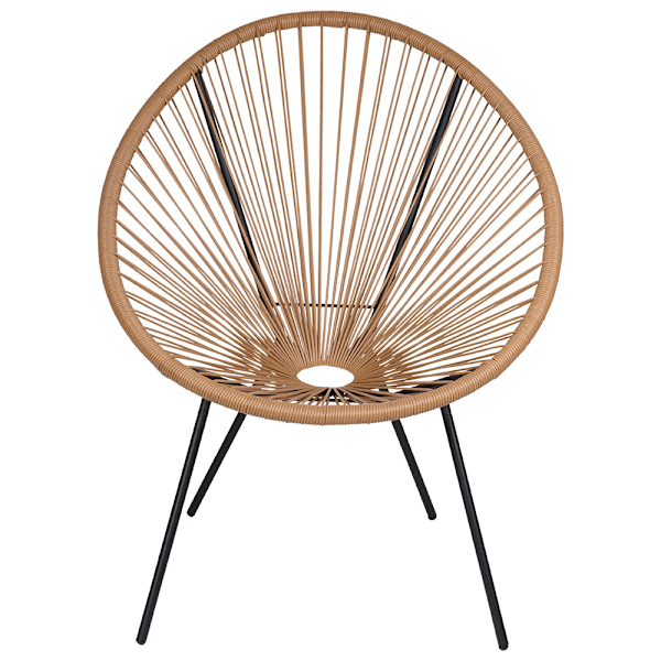 Lankatuoli Beige/Svart