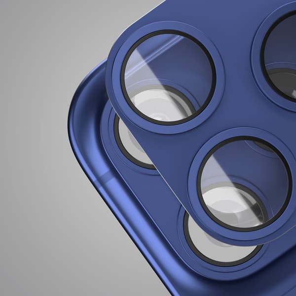 Etteri kameradæksel til iPhone 17 Pro Max - Blå / kameralinsedæ