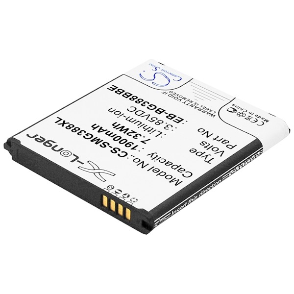 Batteri EB-BG388BBE til Samsung Galaxy Xcover 3 / Galaxy Xcover