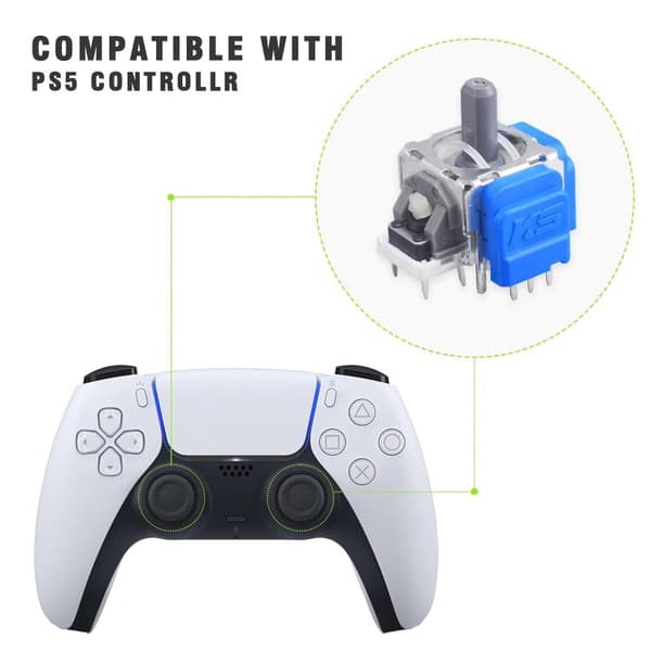 Inre joystick till handkontroll för Sony PS5 - Blå / Analog joy