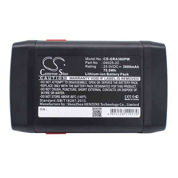 Gardena akku 04025-20 Accu-Spindelmaher 380 Li:lle