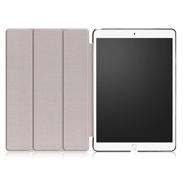 Kolmiosainen kotelo jalustalla iPad Air 2019 - musta