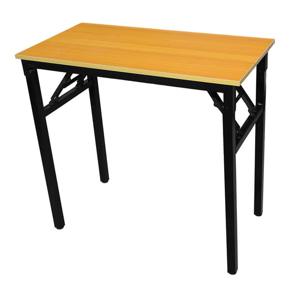 Hopfällbart bord 80×40×75 cm / fällbart skrivbord med stålram /