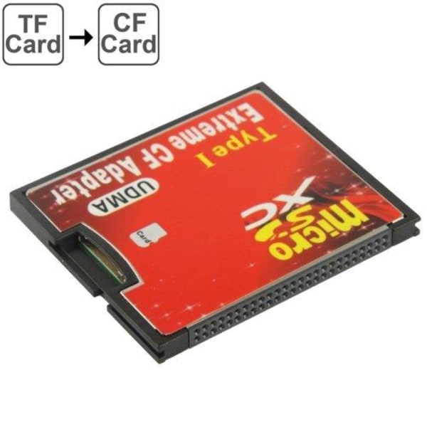CF-kortadapter till microSD – använd microSD i Compact Flash-en