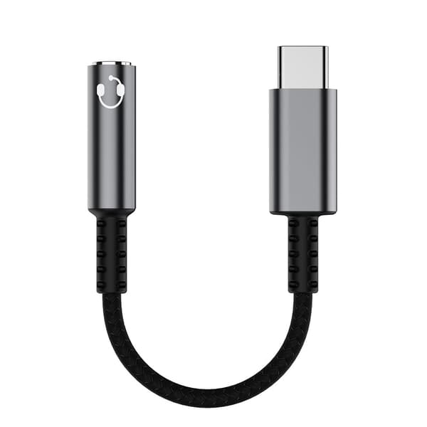 USB-C–AUX-kaapeli 3,5 mm - äänisovitin / sovitinkaapeli älypuhe