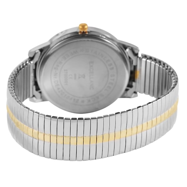 Excellanc Herrklocka med armband i rostfritt stål -  Flerfärgad