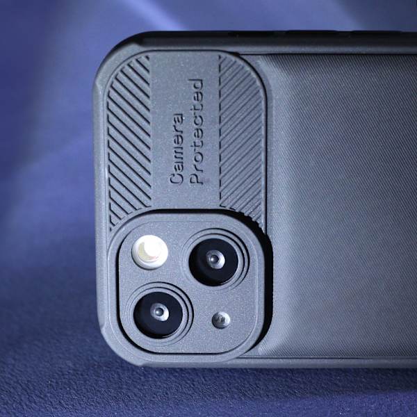 Suojaava takakuori Samsung Galaxy S23 - Musta