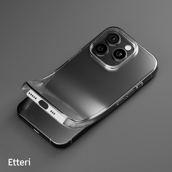 Etteri transparent skal med MagSafe för iPhone 16 Pro Max