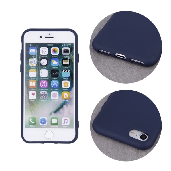 Silikonecover til iPhone 14 Pro Max 6,7" - mörkblå