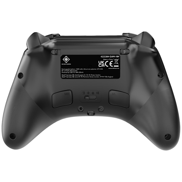 Deltaco Trådløs gaming-controller med RGB- og hall-effekt-senso