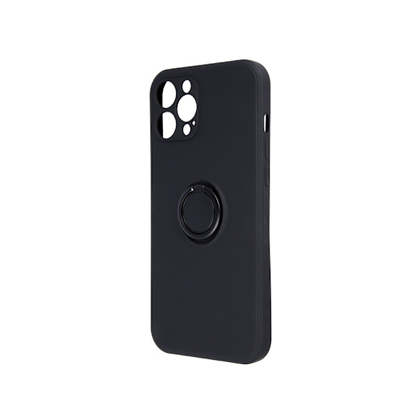 Bagcover med ring til Samsung Galaxy A36 5G - Sort