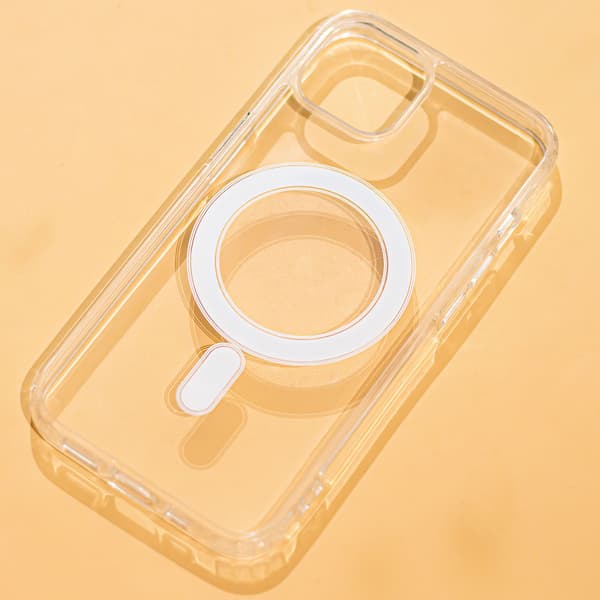Ohut takakansi Magsafella iPhone 12 - Kirkas