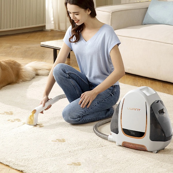 UWANT B100-S Textiltvätt 12000Pa 450W - Vit