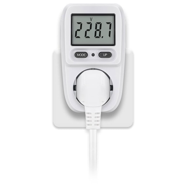Sähkömittari / Energiamittari sähkön mittaukseen seinäpistorasi