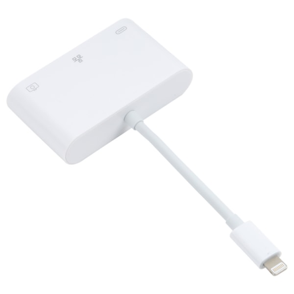 iPhone adapter till USB + 1000M Ethernet + lightning