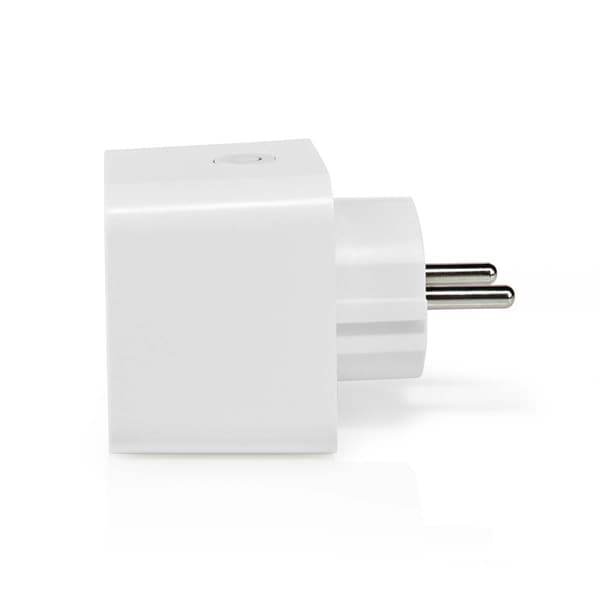 Nedis SmartLife Smart Plug Wi-Fi Power meter 3680W Vit - 3-pack
