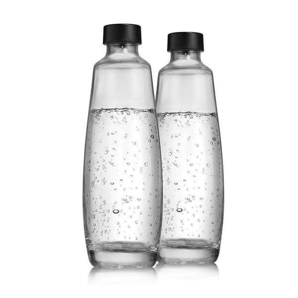 SodaStream DUO lasipullo 1 litra - 2-pakkaus