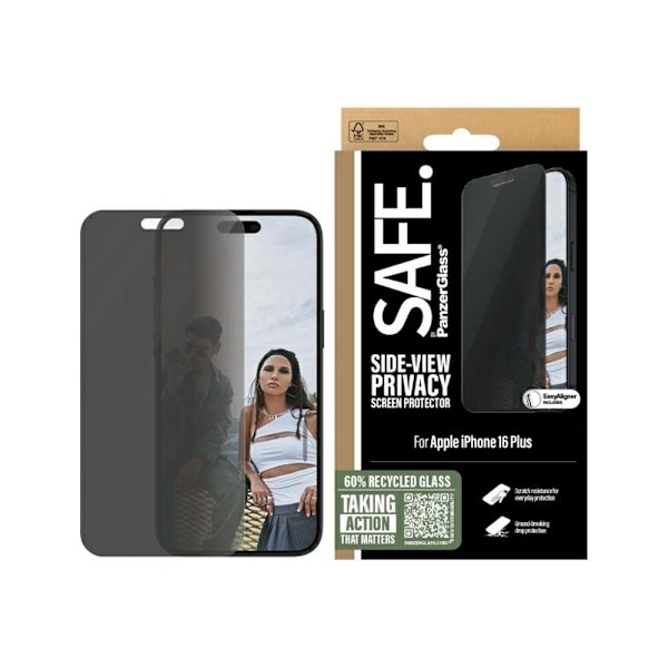 SAFE by PanzerGlass Yksityisyyden suoja iPhone 16 Plus -puhelim