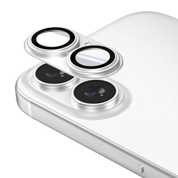Linskydd till iPhone 16 Plus - Silver