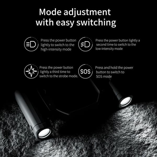 LED-navigointivalo DJI Mini 4 Pro: lle, jossa on 360 ° säädettä
