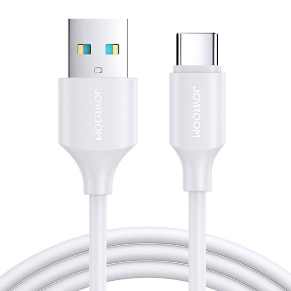 Joyroom USB-Kabel USB till USB-C 3A 2m - Vit