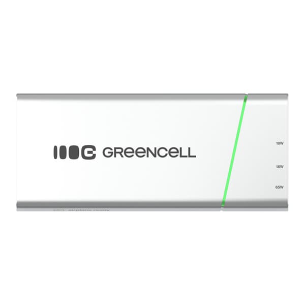 Green Cell PowerPlay Pro varavirtalähde 20 800 mAh 65 W, USB-C