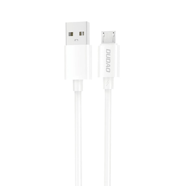 Dudao MicroUSB-Kabel 2A 1m - Vit