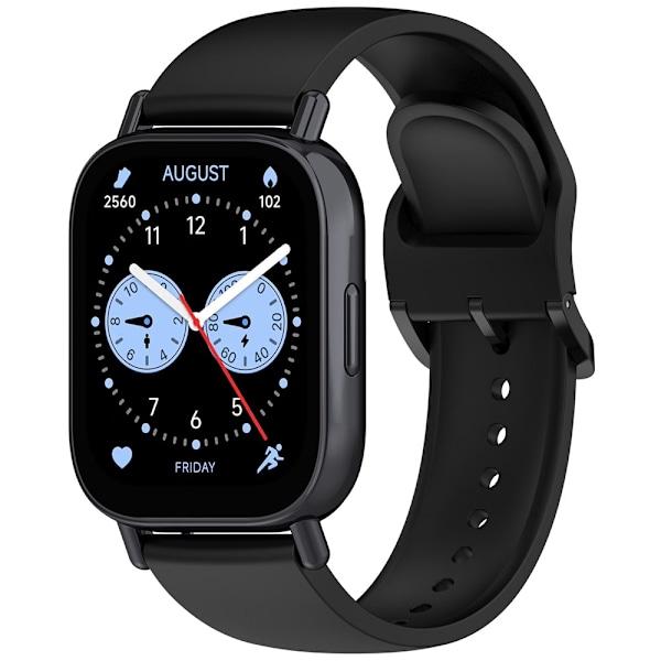 Silikoniranneke Xiaomi Redmi Watch 5 Lite/Active - Svart varten