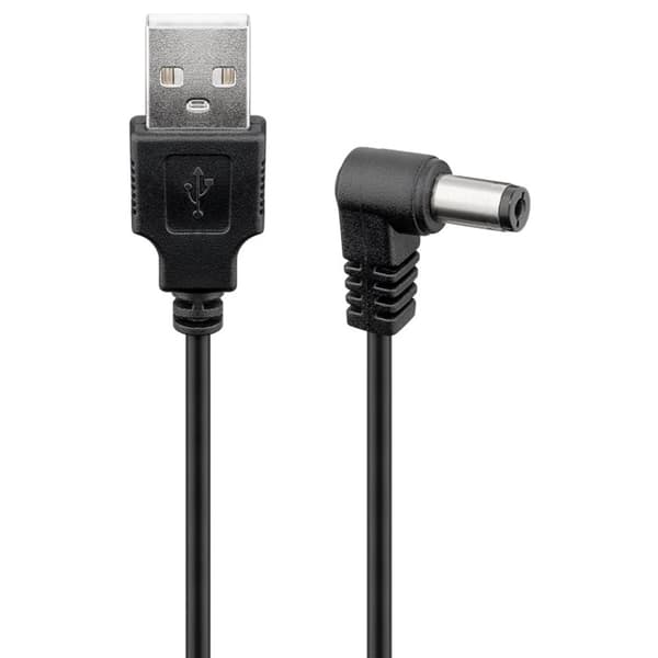 Goobay USB DC-kaapeli 5.5/2.5mm