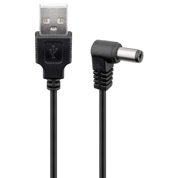 Goobay USB till DC-kabel 5,5/2,5mm