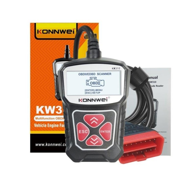 Konnwei KW310 - OBD2 ELM327 Autodiagnostiikka skanneri