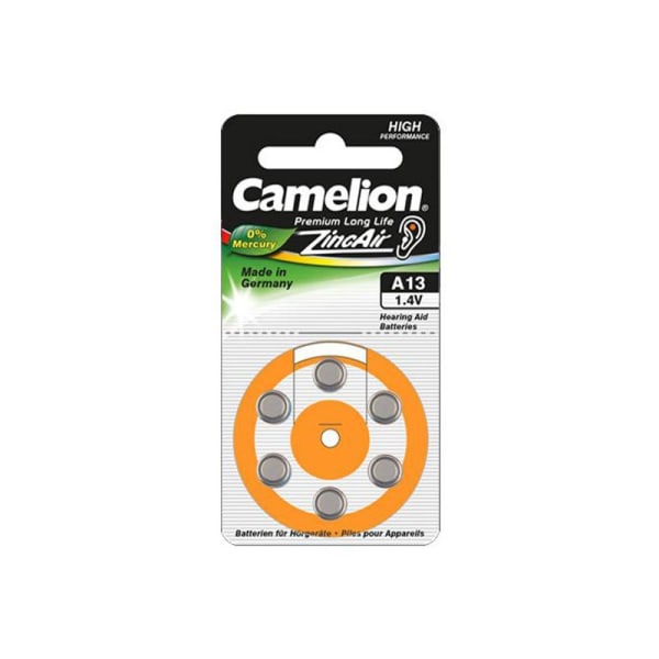 Hörapparatsbatteri Camelion A13