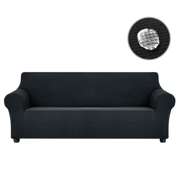 Joustava sohvanpäällinen 140-180cm - Musta