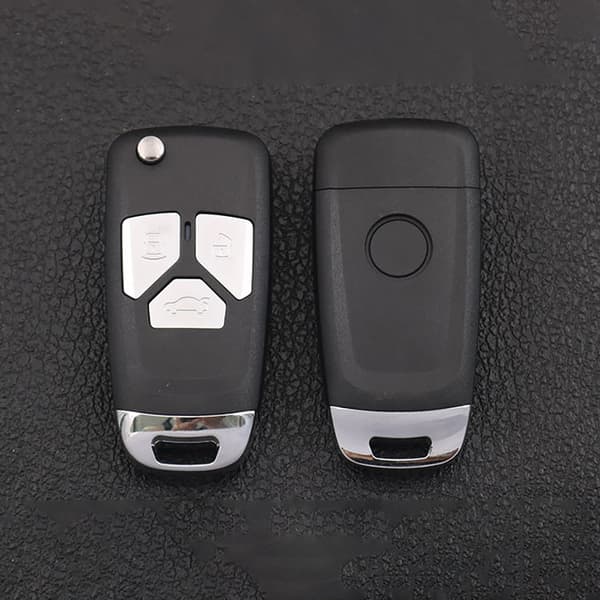 Bilnøgleskal med 3 knapper til Audi A4/A5/A6/.VVDI.