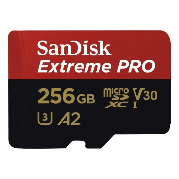 Sandisk Extreme Pro MicroSDXC 256GB R200/W140 V30 U3 4K